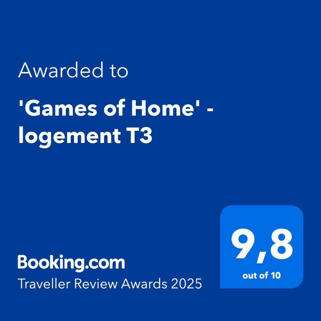 'Games Of Home' - Logement T3 Saint-Egreve Esterno foto